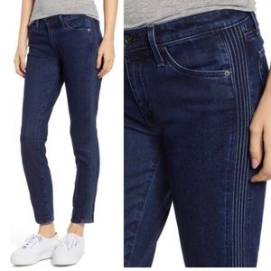 AG Adriano Goldschmied Prima Pintucked Cigarette Ankle Jeans Size 30